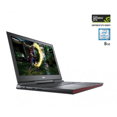 Dell Laptop INSPIRON 7567 I7 Gaming de 15.6" Core i7 Memoria de 8 GB Disco duro de 1 TB + 128 GB SSD Negro - Envío Gratuito