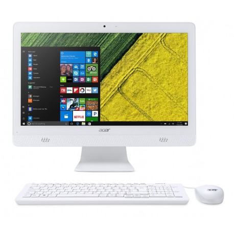 Acer All in One Aspire AC20 720 ML11 de 19.5" Intel Pentium Memoria de 4 GB Disco Duro 1 TB Blanco - Envío Gratuito