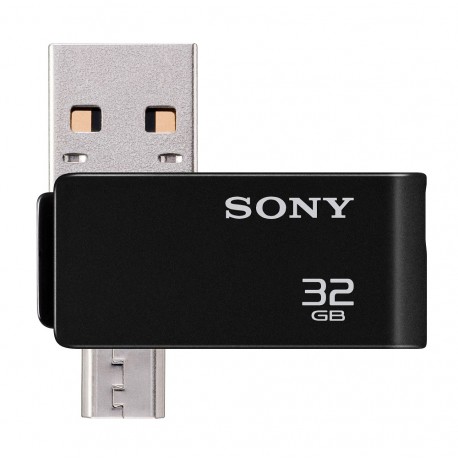 Sony Memoria Dual USB Flash Drive 32 GB Negro - Envío Gratuito