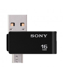 Sony Memoria Dual USB Flash Drive 16 GB Negro - Envío Gratuito