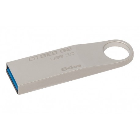 Kingston Memoria USB 3.0 DTSE9 G2 64 GB Plata - Envío Gratuito