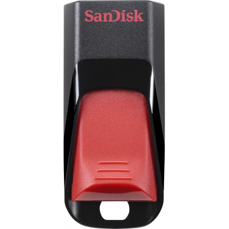 SanDisk Memoria USB Z51 16 GBUSB 2.0 Negro/Rojo - Envío Gratuito