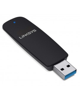 Linksys Adaptador USB Inalámbrico N300 Negro - Envío Gratuito