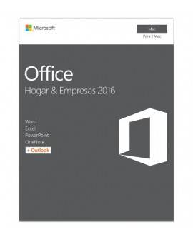 Microsoft Office 2016 Home & Business 1 Usuario Mac - Envío Gratuito