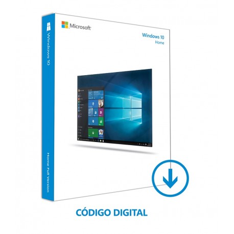 Software Descargable Microsoft Windows Home 10 Blanco - Envío Gratuito