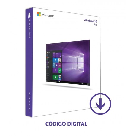 Software Descargable Microsoft Windows Professional 10 Blanco - Envío Gratuito