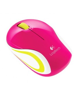 Logitech Mini Mouse inalámbrico M187 Rosa - Envío Gratuito