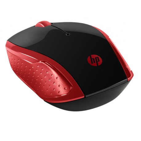 HP Mouse inalámbrico HP 200 Rojo - Envío Gratuito