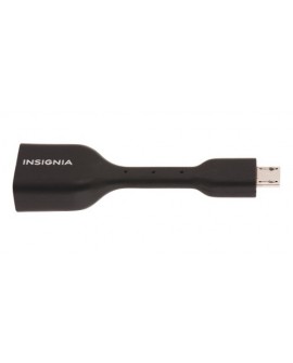 Insignia Cable OTG USB Negro - Envío Gratuito