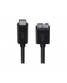 Belkin Cable USB 3.0 a USB C 1m F2CU031BT1M Negro - Envío Gratuito