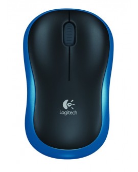 Logitech Mouse inalámbrico M185 Azul - Envío Gratuito