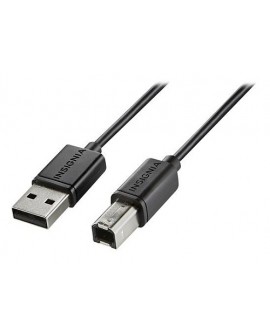 Insignia Cable USB 2.0 A/B 3 m Negro - Envío Gratuito