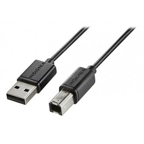 Insignia Cable USB 2.0 A/B 3 m Negro - Envío Gratuito
