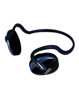 Perfect Choice Audifonos On-ear para Cuello o Nuca Negro/Azul - Envío Gratuito