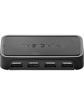Insignia HUB 4 puertos USB 2.0 Negro - Envío Gratuito