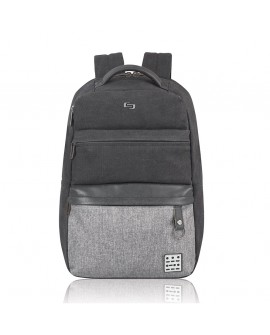 Solo Backpack Urban Code 15.6" Negro/Gris - Envío Gratuito