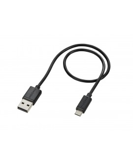 Insignia Cable de carga Sync Micro USB 30cm Negro - Envío Gratuito
