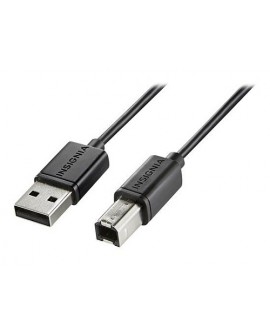 Insignia Cable USB 2.0 A/B 1.8 m Negro - Envío Gratuito