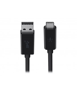 Belkin Cable USB-A 3.1 a USB-C 1m F2CU029BT1M Negro - Envío Gratuito