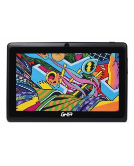 Ghia Tablet Any Quattro 7" Negro - Envío Gratuito