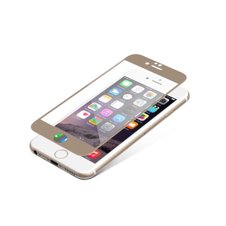 Zagg Mica Luxe Glass iPhone 6 Plus Dorada - Envío Gratuito