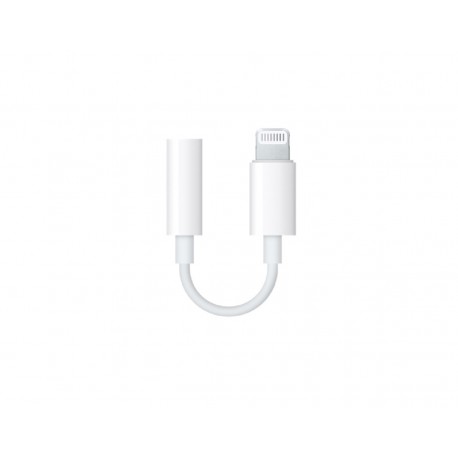 Apple Adaptador Audífonos 3.5 mm a lightning Blanco - Envío Gratuito