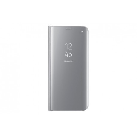 Samsung Funda S8 Plus Clear View Standing Plata - Envío Gratuito