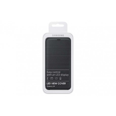 Samsung Funda LED view cover para Galaxy S9 Negro - Envío Gratuito