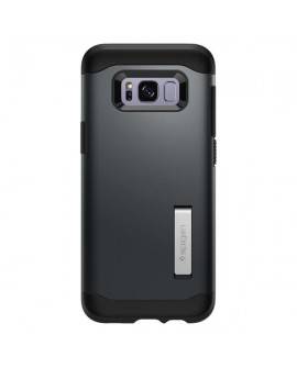 Spigen Funda Galaxy S8 Slim Armor Metal Negro - Envío Gratuito