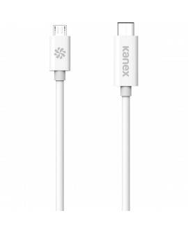 Kanex Cable USB-C a Micro USB 2.0 de 1.2M Blanco - Envío Gratuito