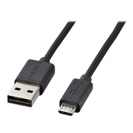Insignia Cable Carga/Sinc Micro USB 4" Negro - Envío Gratuito