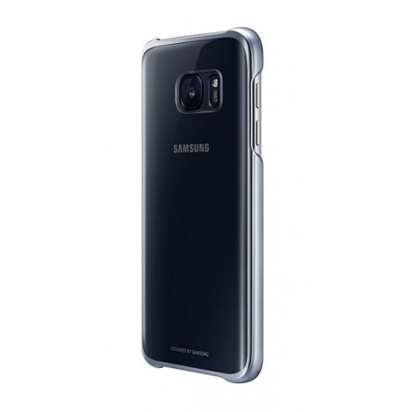 Samsung Funda Galaxy S7 Flat Clear Cover Negro - Envío Gratuito