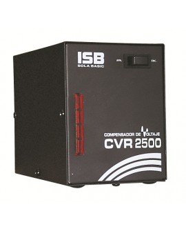 SolaBasic Regulador Solabasic CVR-2500 industrial Negro - Envío Gratuito