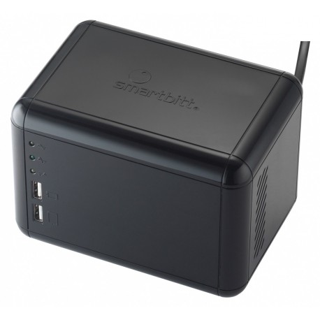 Smartbitt Regulador para Mac 1500 VA de 4 contactos y 2 USB Negro - Envío Gratuito