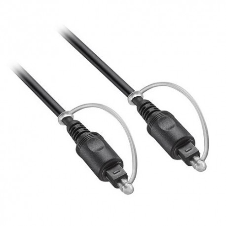 Insignia Cable óptico digital 1.8 mts Negro - Envío Gratuito