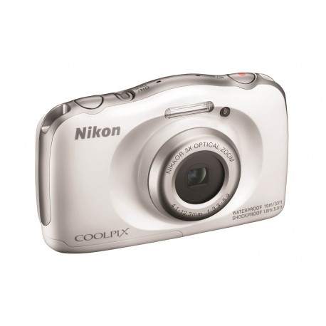 Nikon Cámara Coolplix W100 Blanco - Envío Gratuito