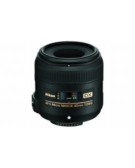 Nikon Lente AF-S DX Micro Nikkor 40mm f/2.8G Negro - Envío Gratuito