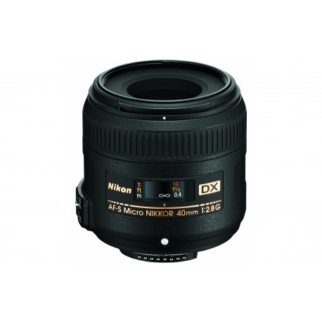 Nikon Lente AF-S DX Micro Nikkor 40mm f/2.8G Negro - Envío Gratuito