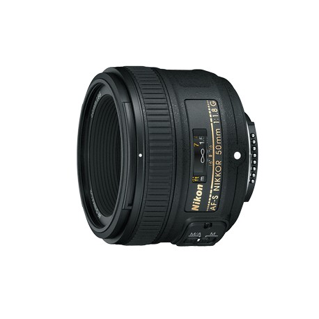 Nikon Lente 50 MM F/1.8G Negro - Envío Gratuito