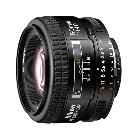 Nikon Lente 50mm F/1.4D Negro - Envío Gratuito