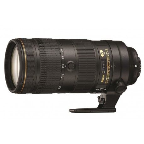 Nikon Lente AF-S 70-200mm f/2.8E FL ED VR Negro - Envío Gratuito