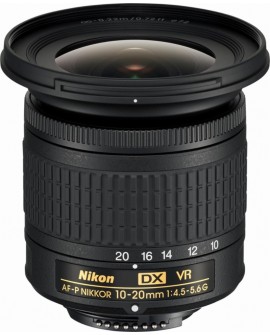 Nikon Lente AF-P DX 10-20mm f/4.5-5.6G VR Negro - Envío Gratuito