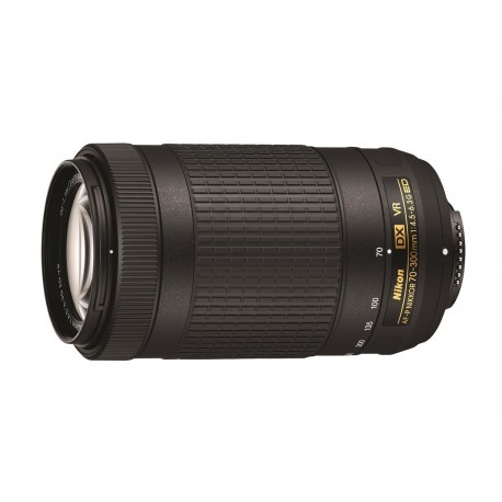 Nikon Lente AF-P DX Nikkor 70-300mm f/4.5 - 6.3G ED VR Negro - Envío Gratuito