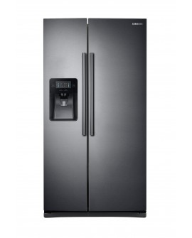 Samsung Refrigerador Dúplex de 25 pies cúbicos Acero inoxidable negro - Envío Gratuito