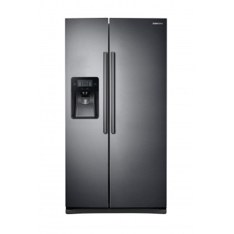 Samsung Refrigerador Dúplex de 25 pies cúbicos Acero inoxidable negro - Envío Gratuito