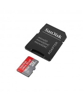Sandisk Tarjeta Ultra MSD con adaptador 16GB Negro - Envío Gratuito
