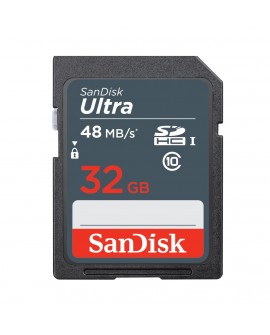 Sandisk Tarjeta SD Ultra UHS-I 32GB Negro - Envío Gratuito