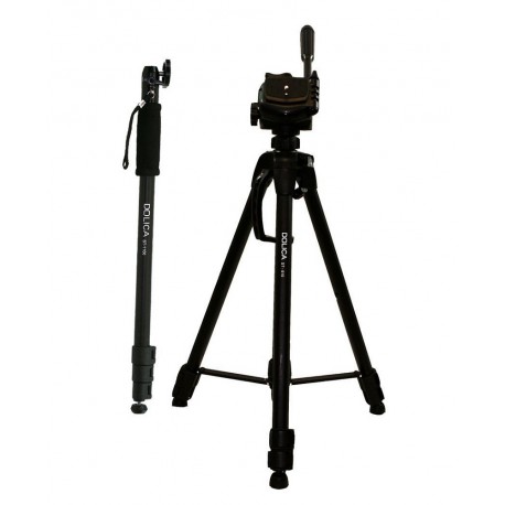 Dolica Kit Tripié Con Monopié 67" STC-100 Negro - Envío Gratuito