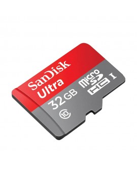 Sandisk Tarjeta Ultra MSD con adaptador 32GB Negro - Envío Gratuito
