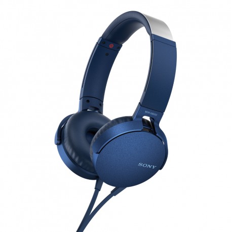 Sony Audífonos Extra Bass MDR-XB550AP Azul - Envío Gratuito